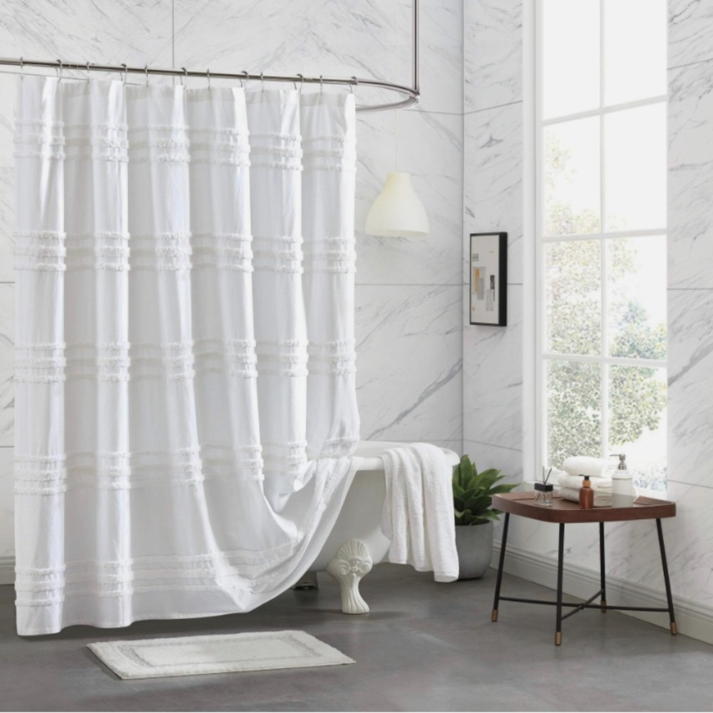 Chenille Stripe Shower Curtain
DKNY